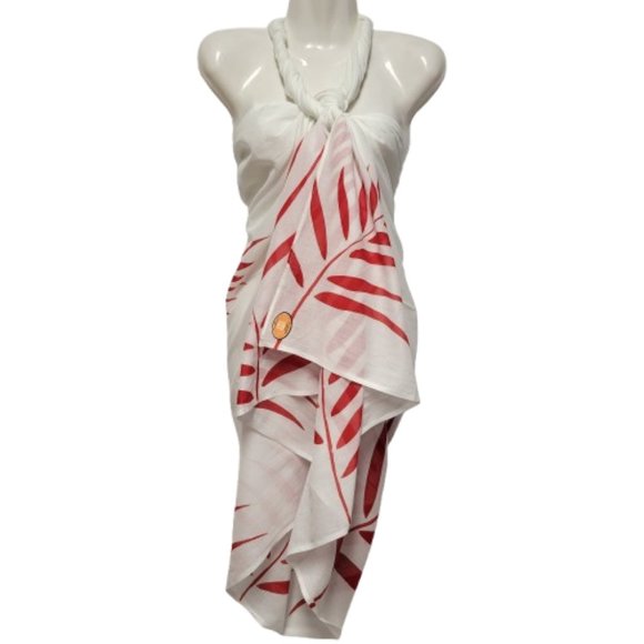 Cover-Ups Swimsuit Cover Ups, Beachwear Wraps, Halter or Strapless Wrap Dress - Picture 3 of 5